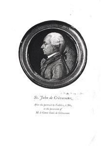 Michel-Guillaume-Jean de Crevecoeur（1735-1813）的“18世纪美国草图”的主题 作者 瓦列雷